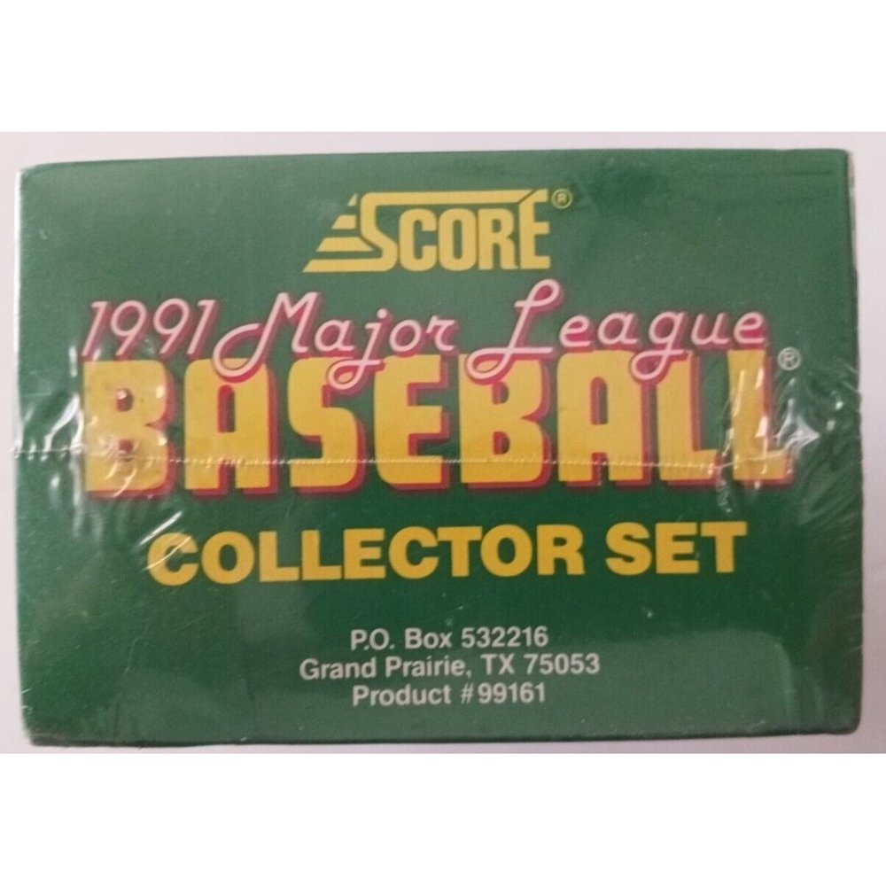 '91 SCORE Collectors Set Factory Sealed 900 Player Cards 72 Magic Motion Trivia - Picture 4 of 11